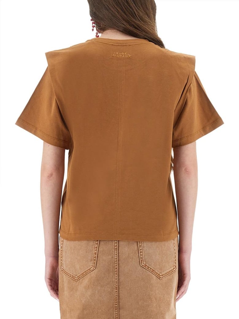 beige cotton t-shirts by Selfnex