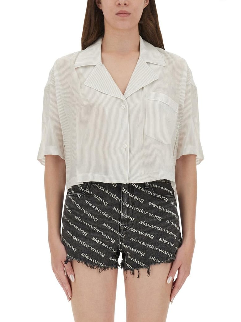 white lyocell shirts by Selfnex