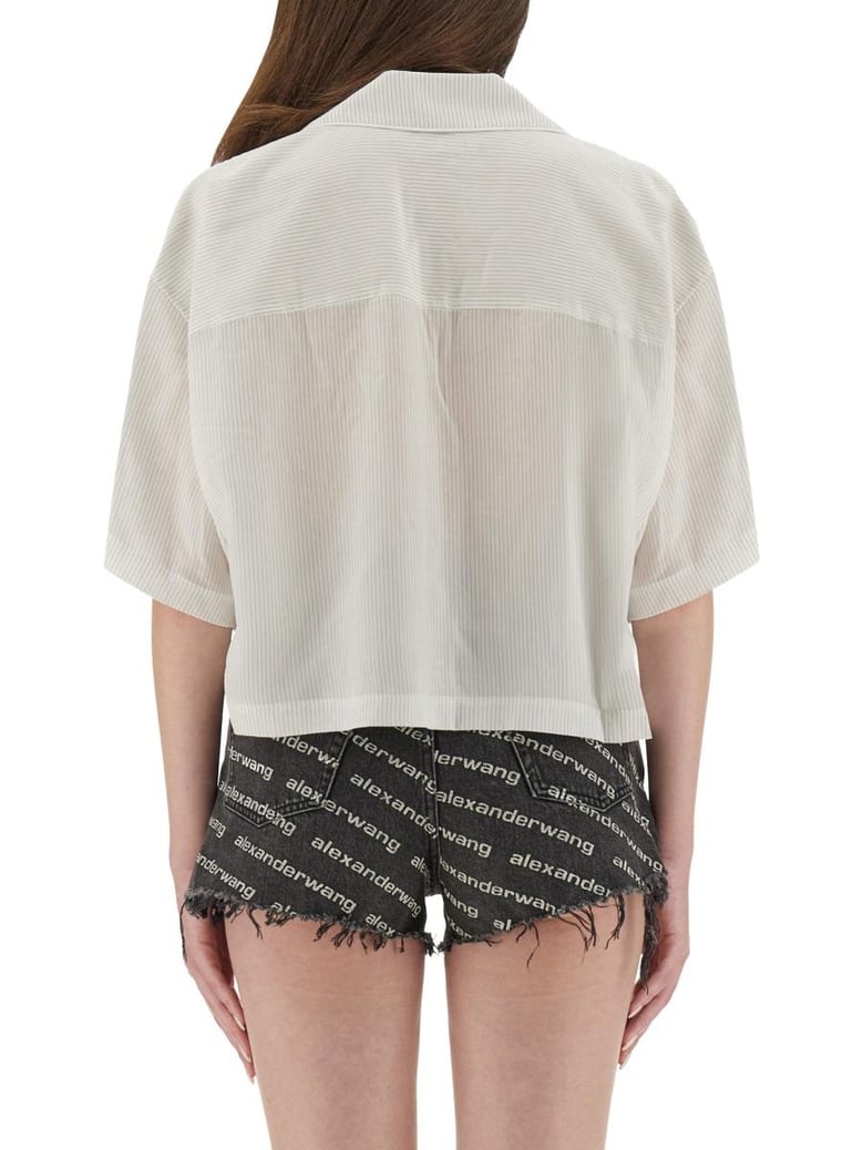 white lyocell shirts by Selfnex