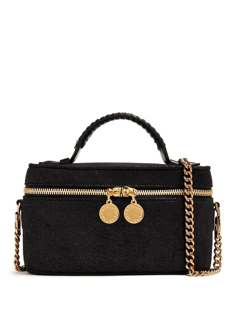 gold chain falabella cosmetic case by Selfnex