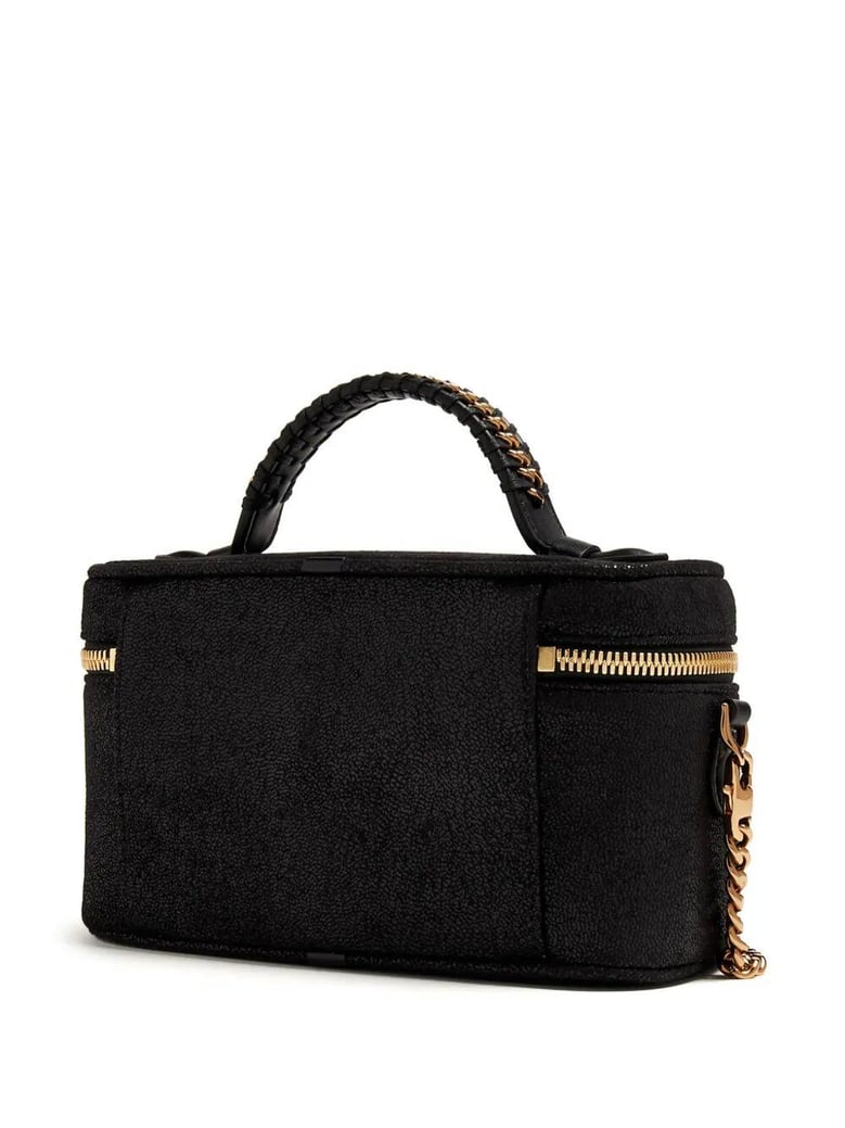 gold chain falabella cosmetic case by Selfnex