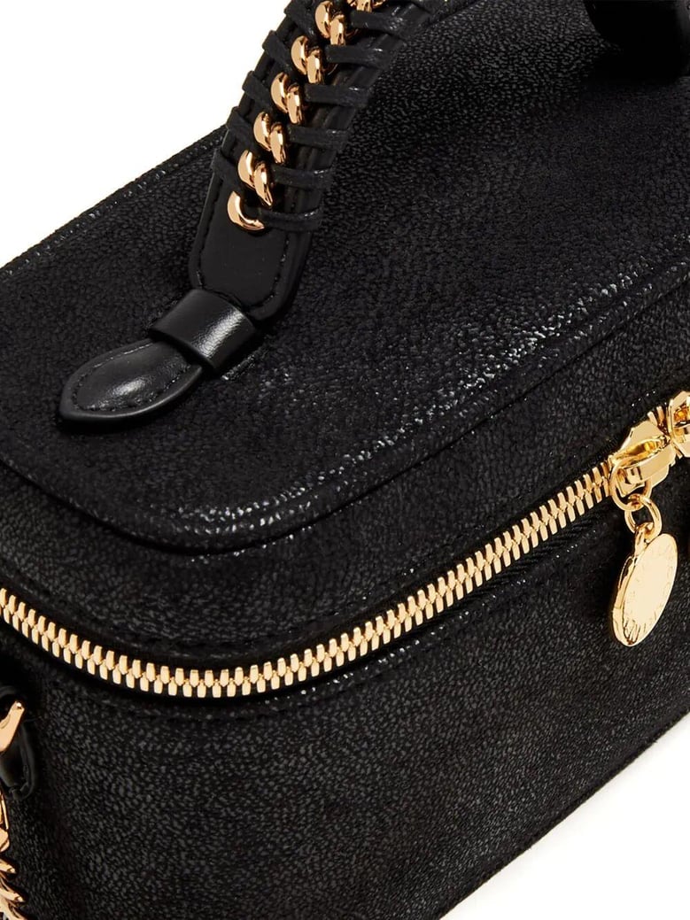 gold chain falabella cosmetic case by Selfnex