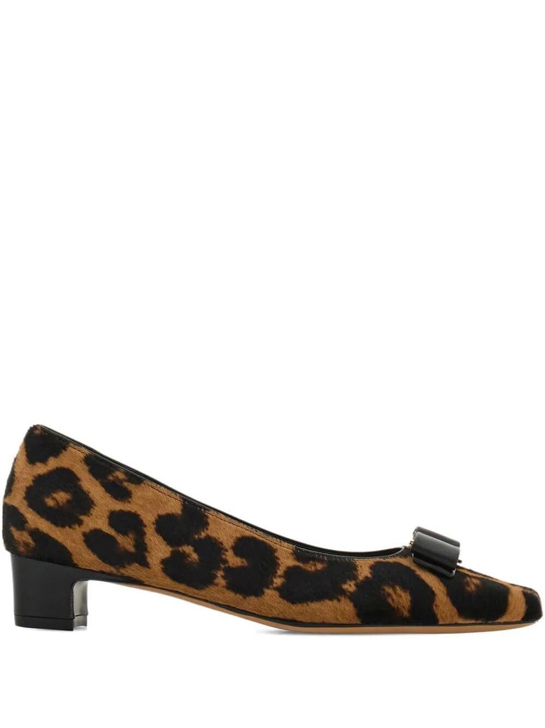 horsehair printed pirri pony décolleté by Selfnex