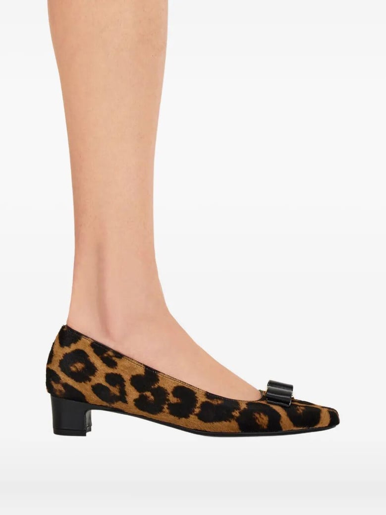 horsehair printed pirri pony décolleté by Selfnex
