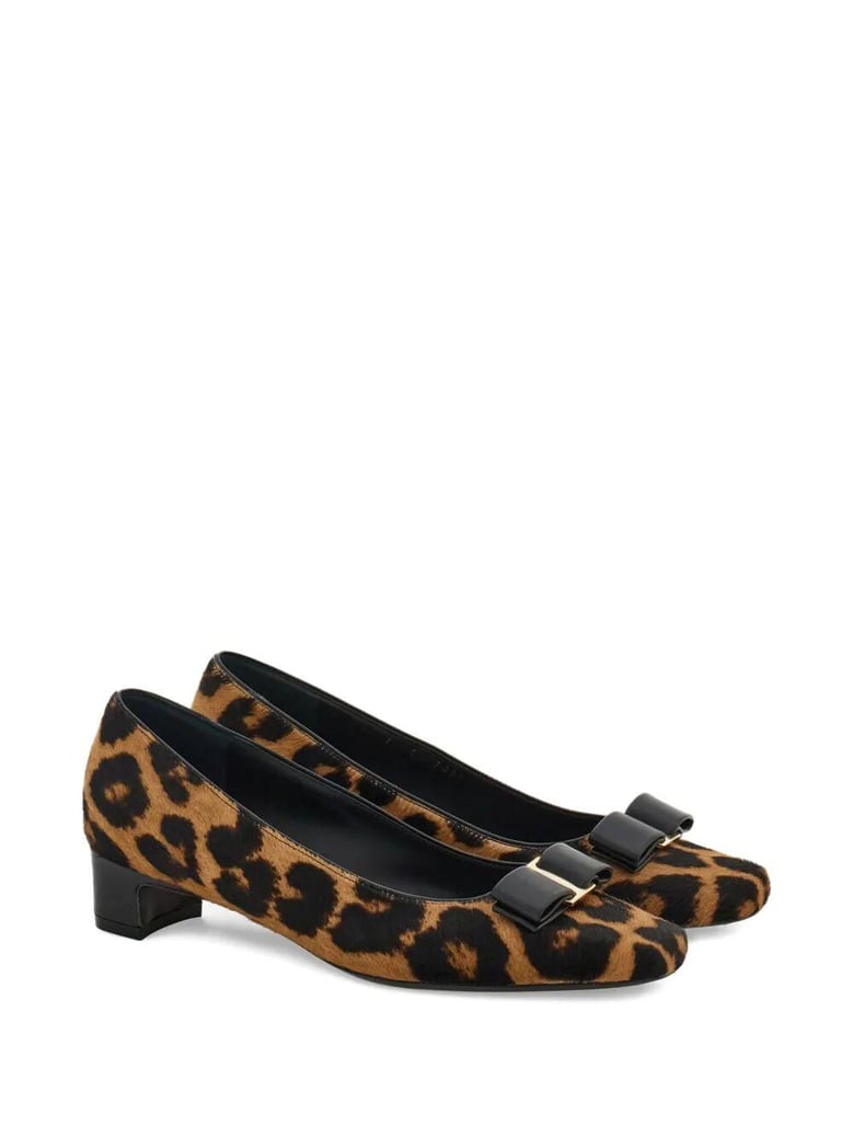 horsehair printed pirri pony décolleté by Selfnex