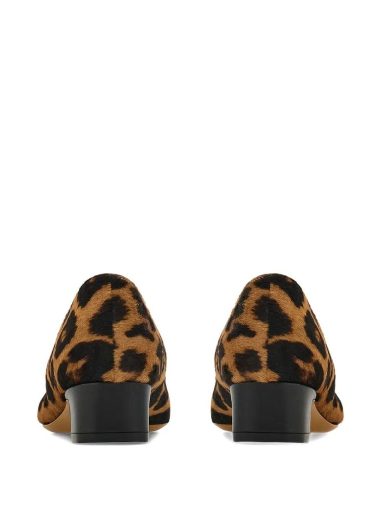 horsehair printed pirri pony décolleté by Selfnex
