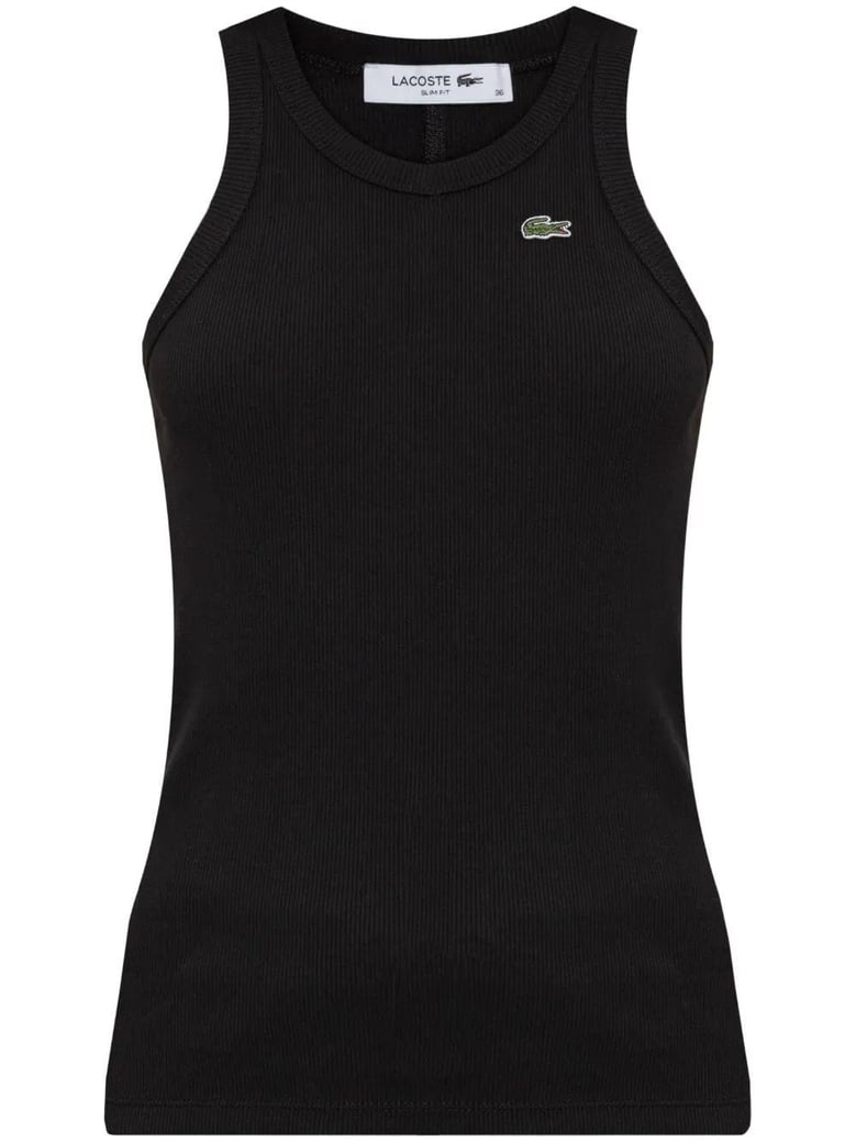 lacoste cotton tank top by Selfnex
