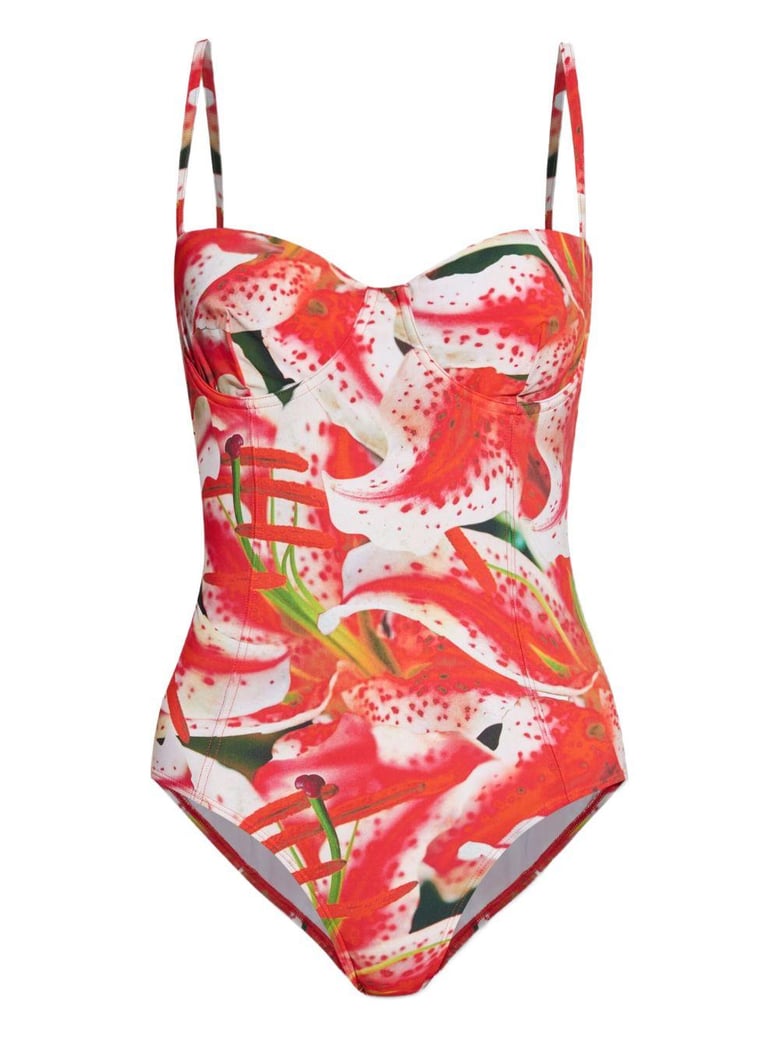 printed swimsuit by Selfnex