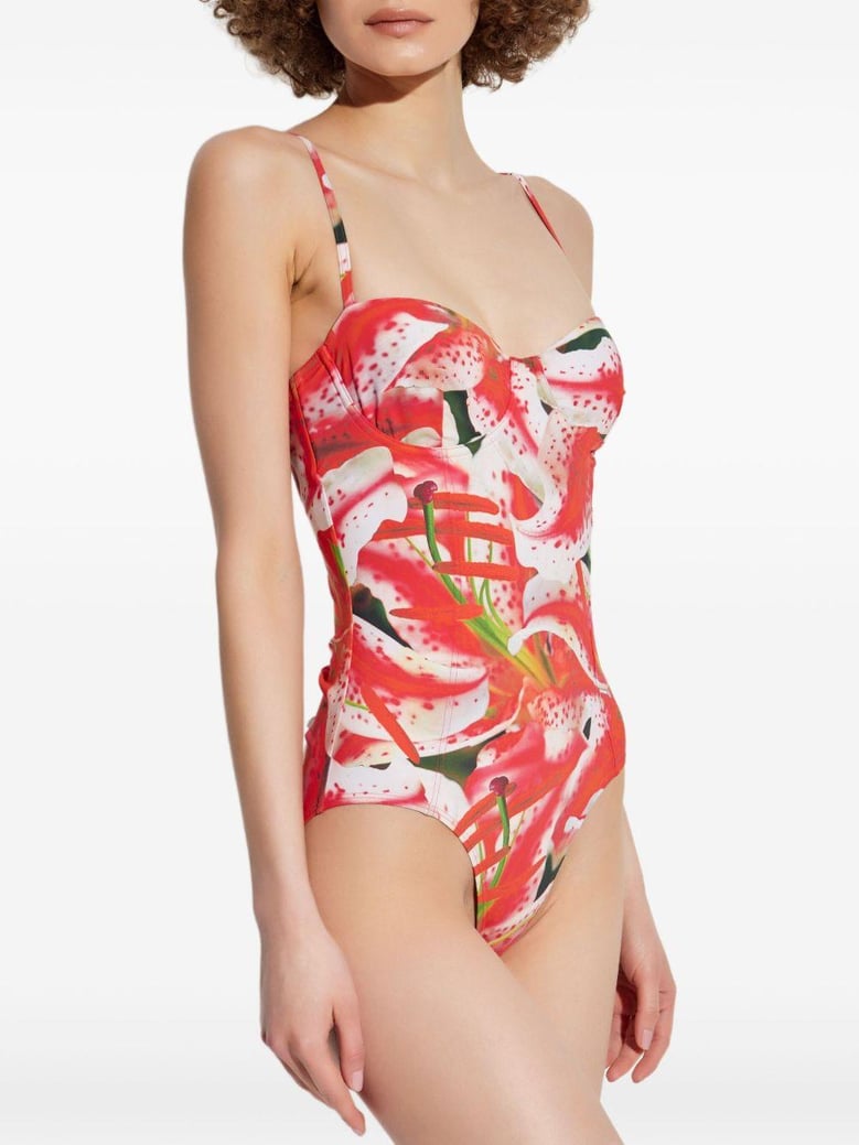 printed swimsuit by Selfnex