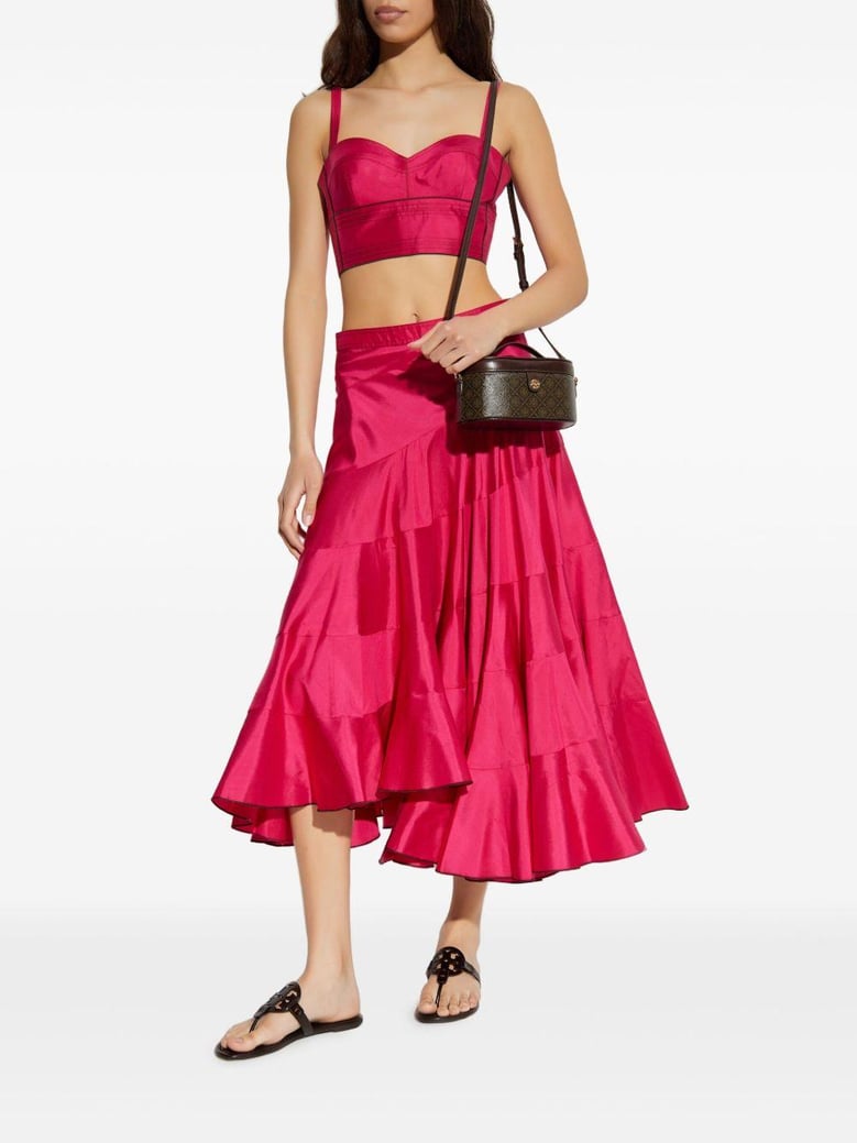 silk bra top by Selfnex