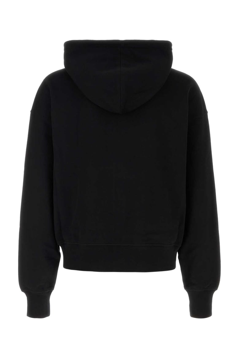 black cotton sweatshirt by Selfnex