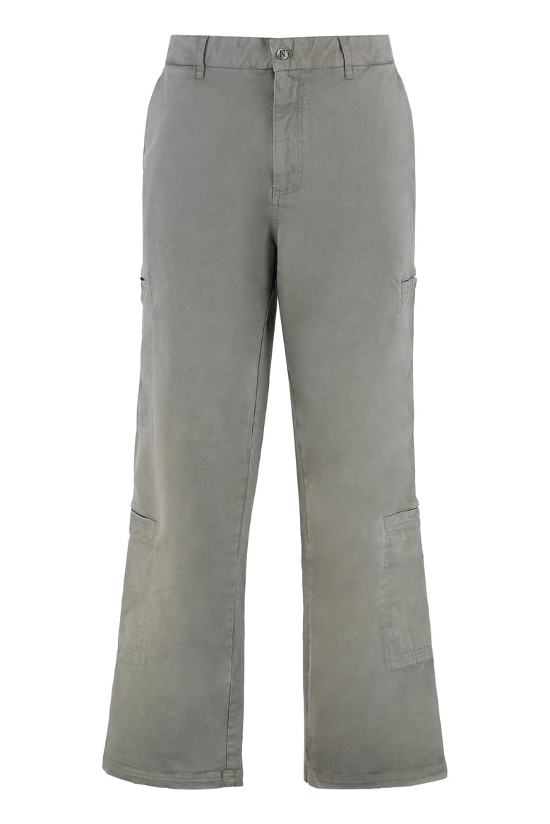 stretch cotton trousers by Selfnex