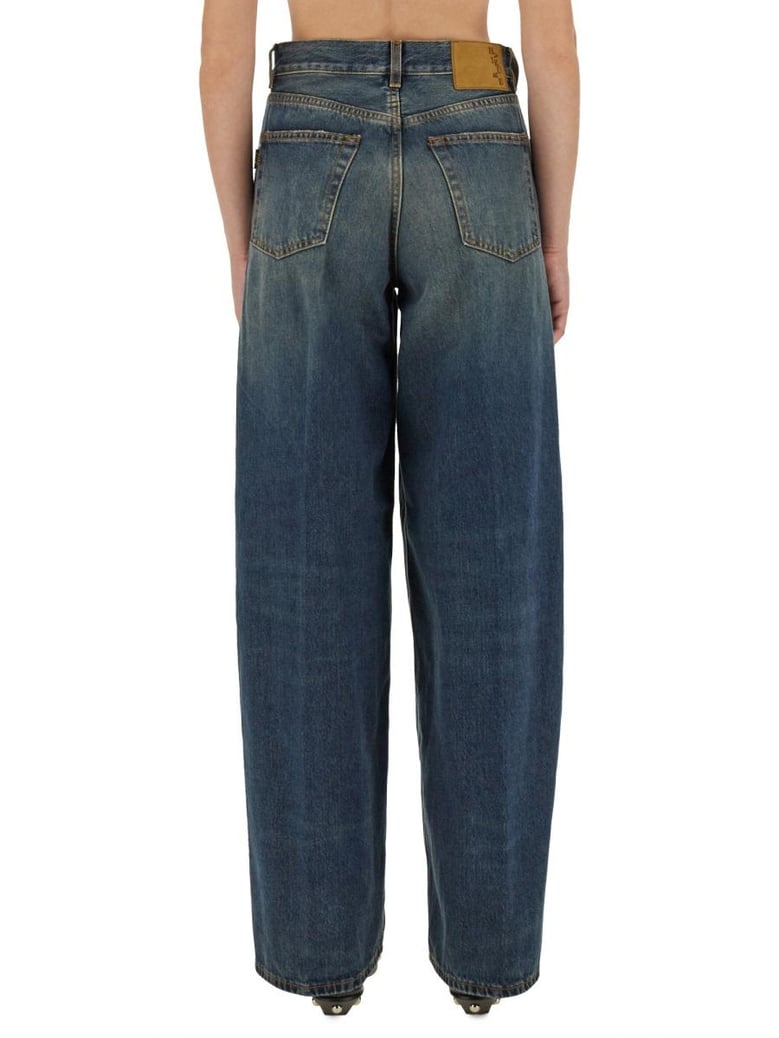 blue cotton jeans by Selfnex