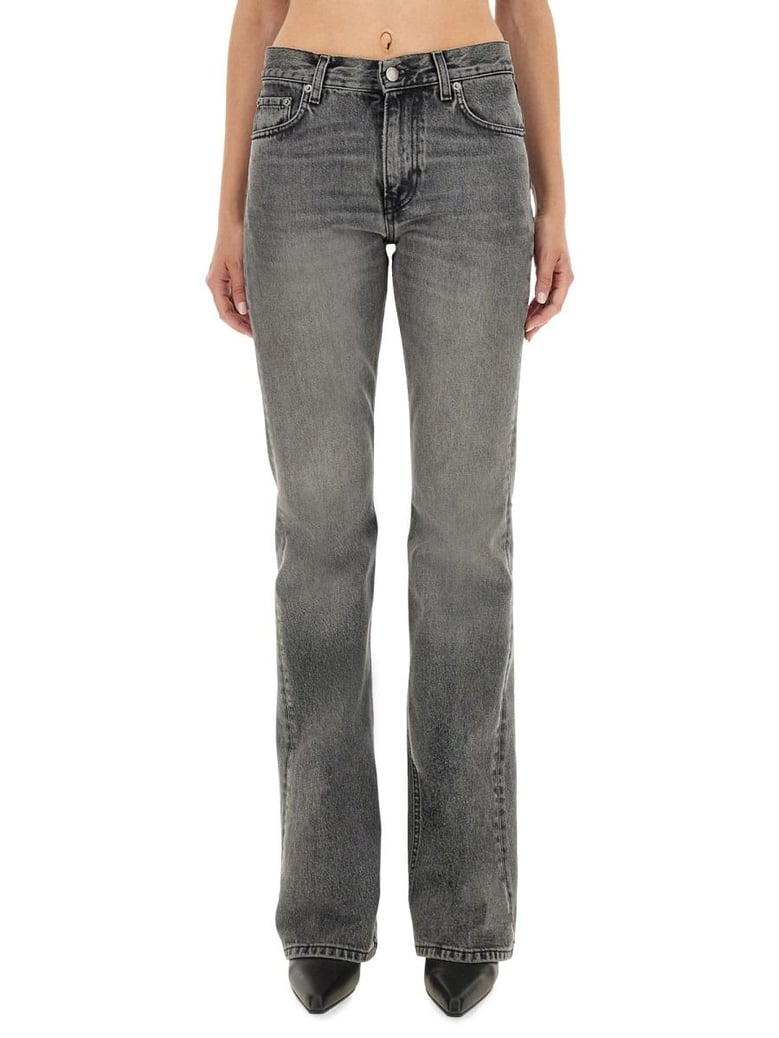 grey cotton jeans by Selfnex