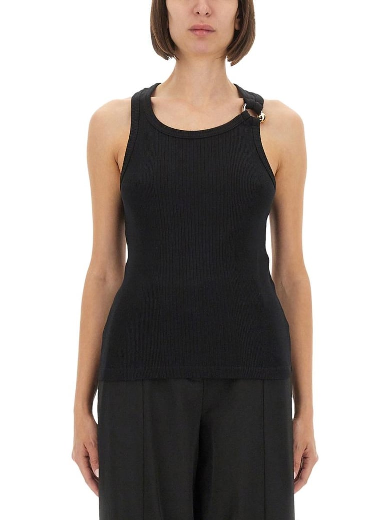 black cotton tops by Selfnex
