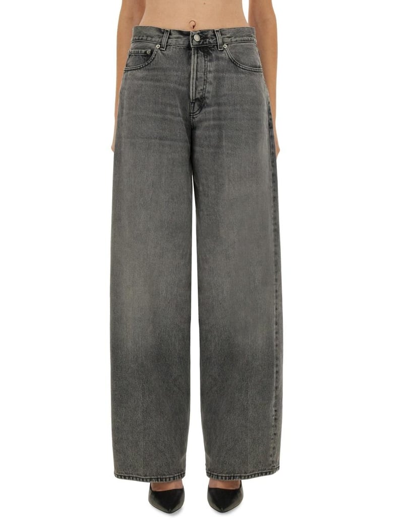 grey cotton jeans by Selfnex