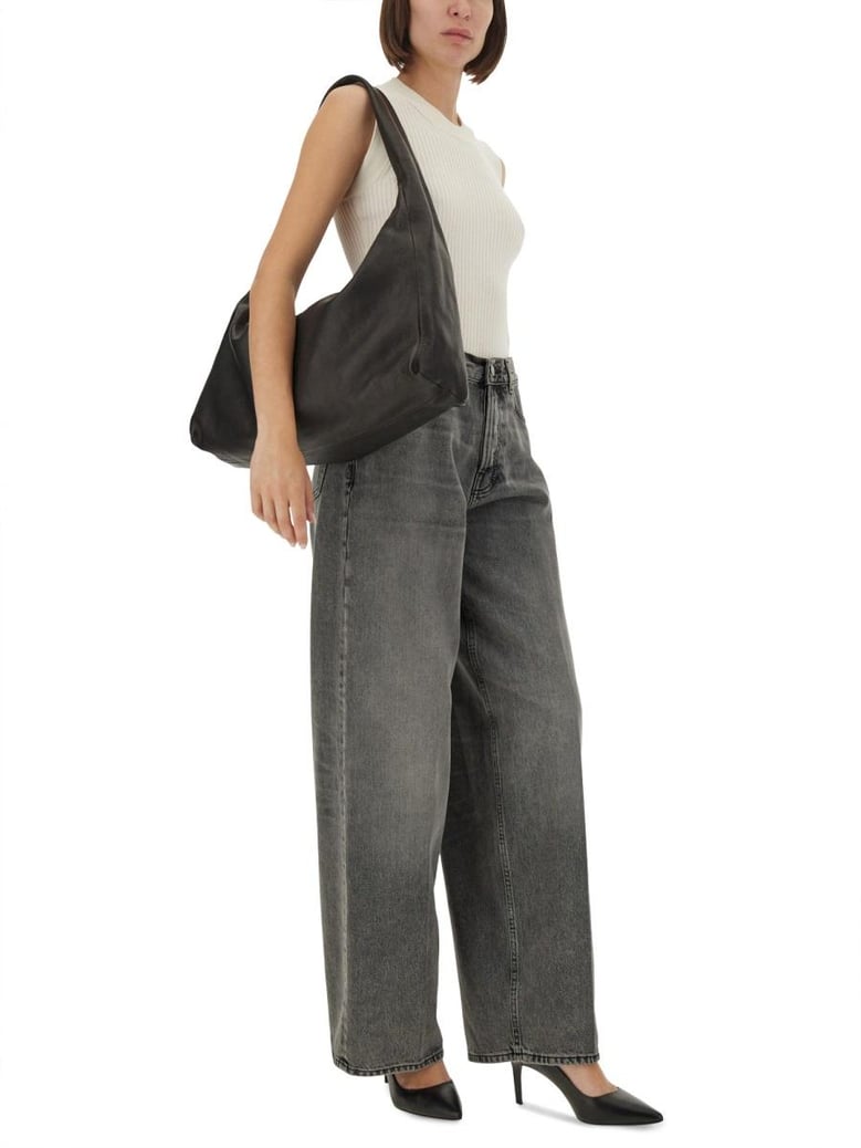 grey cotton jeans by Selfnex