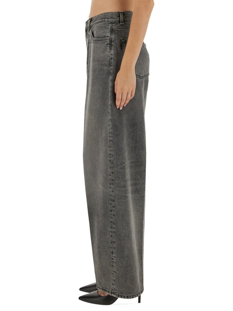 grey cotton jeans by Selfnex