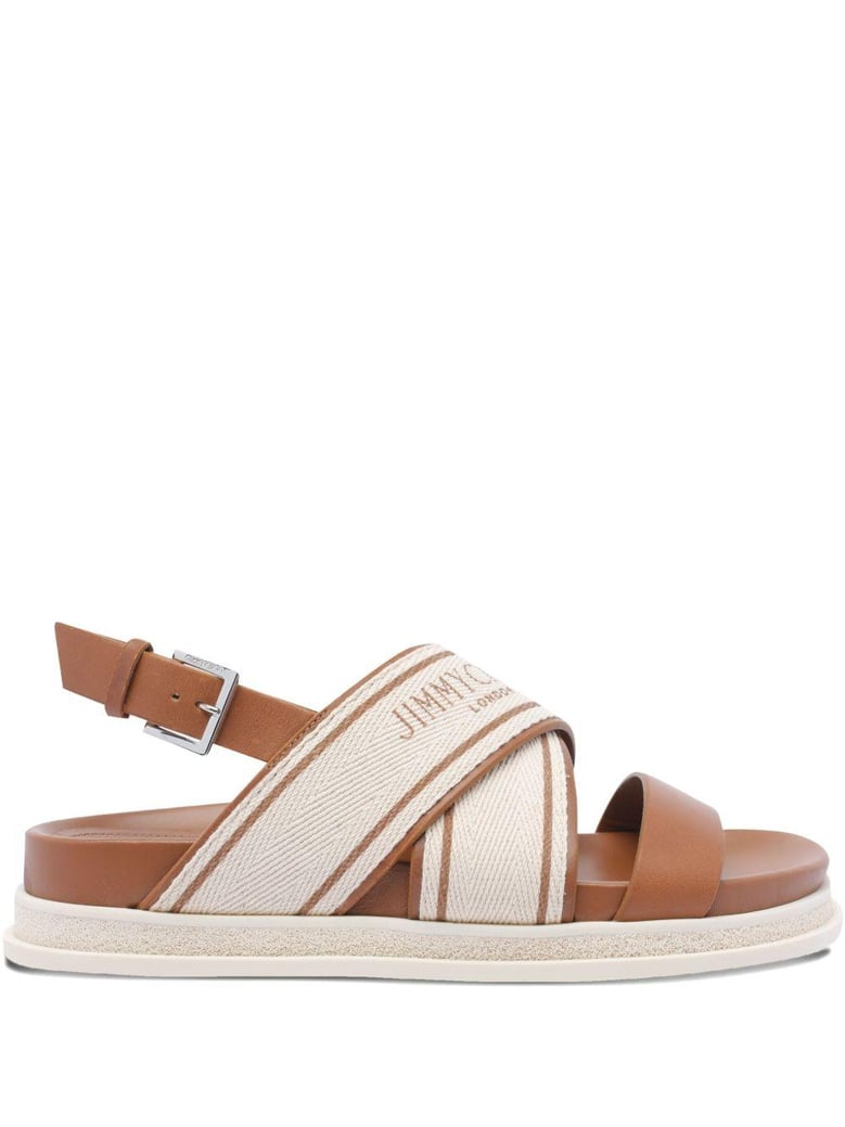 joa flat canvas flat sandals by Selfnex