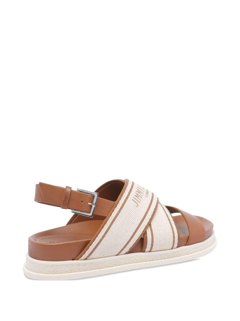 joa flat canvas flat sandals by Selfnex