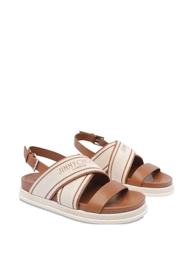 joa flat canvas flat sandals by Selfnex