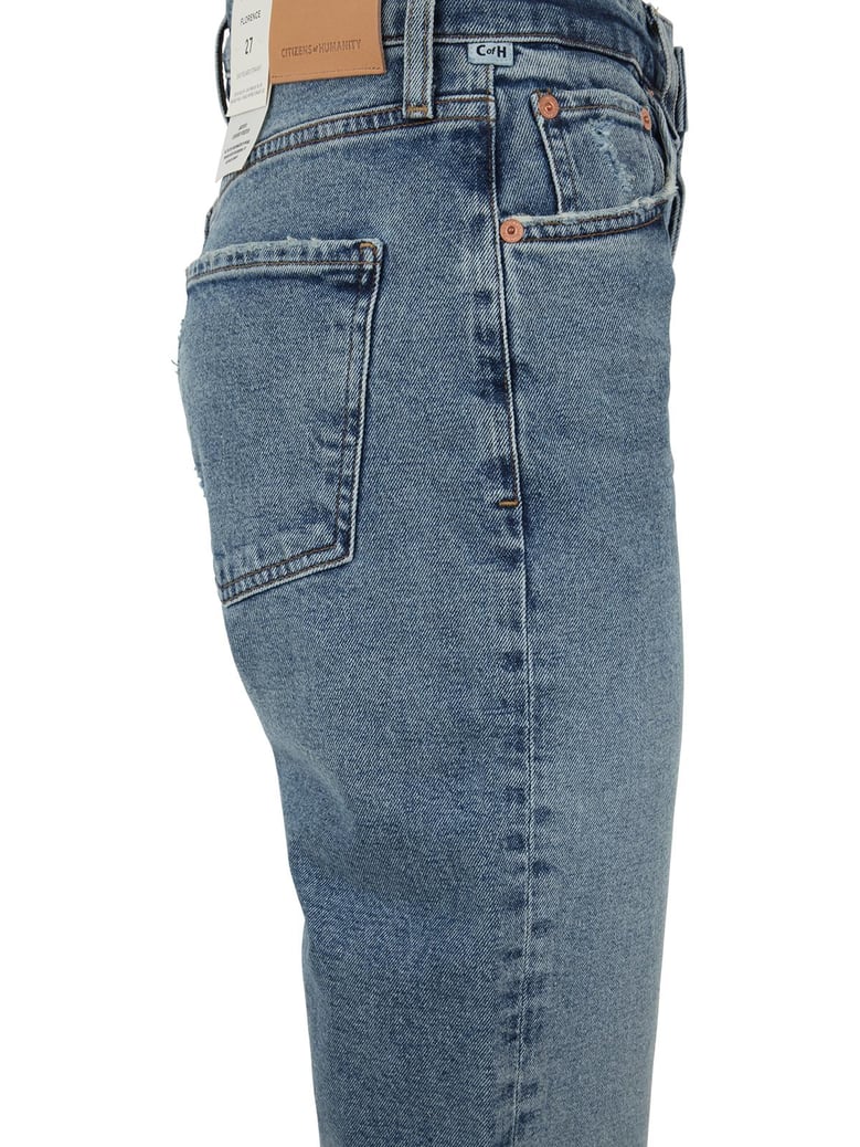 florence wide straight jeans by Selfnex