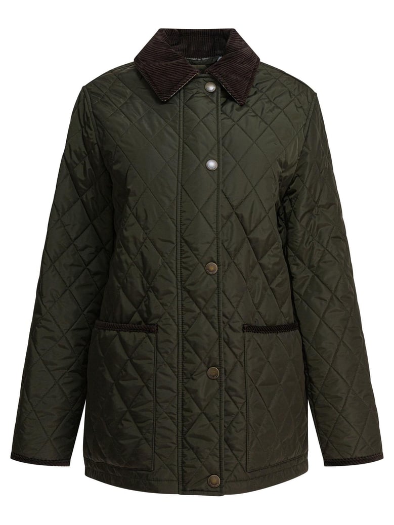green polyamide nylon jacket by Selfnex