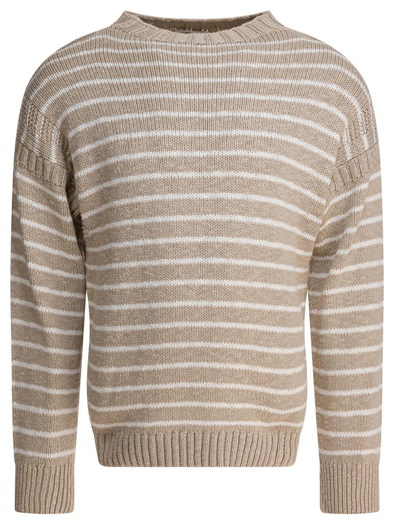 harnor stripe sweater in cotton by Selfnex