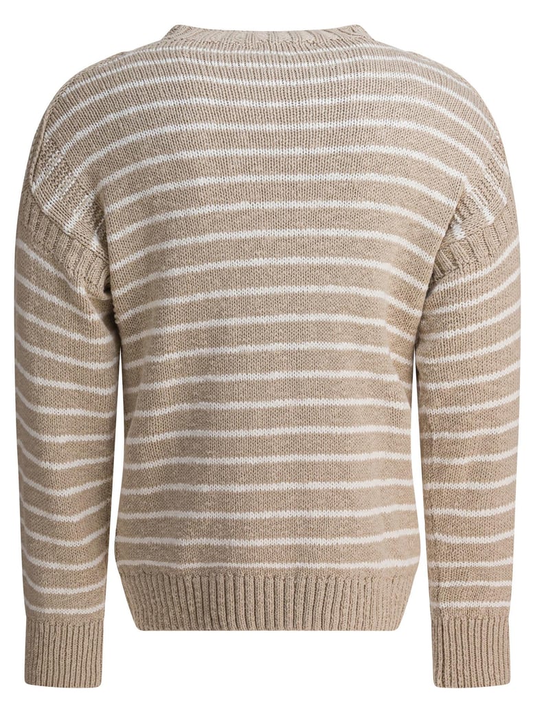 harnor stripe sweater in cotton by Selfnex