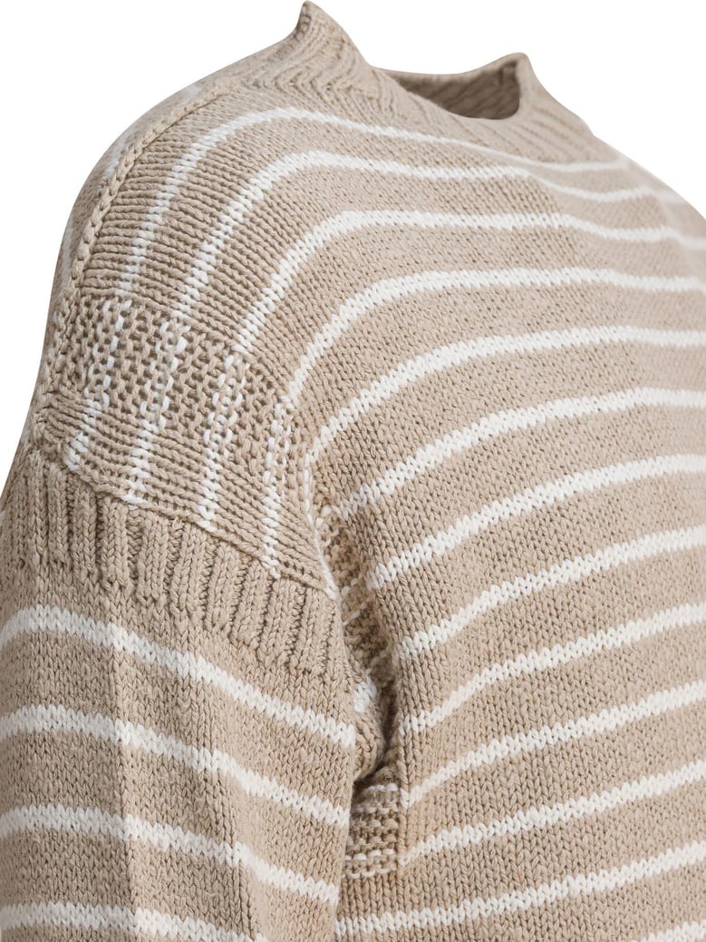 harnor stripe sweater in cotton by Selfnex
