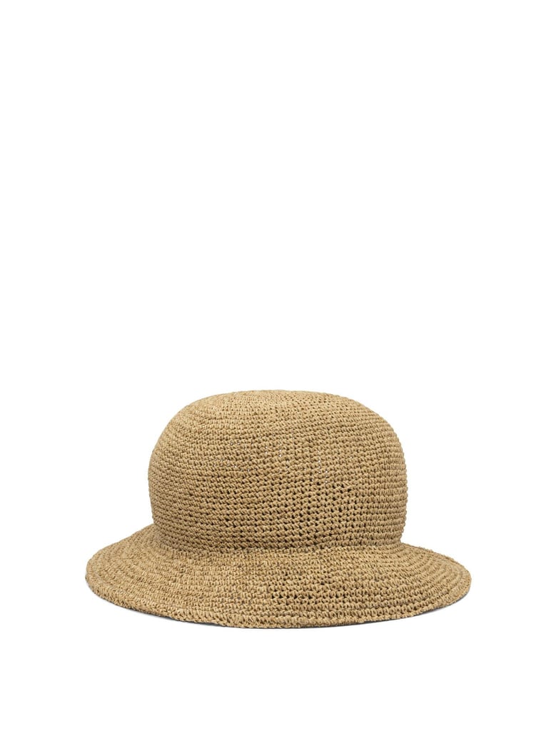 beige paper hat by Selfnex
