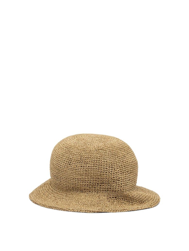 beige paper hat by Selfnex
