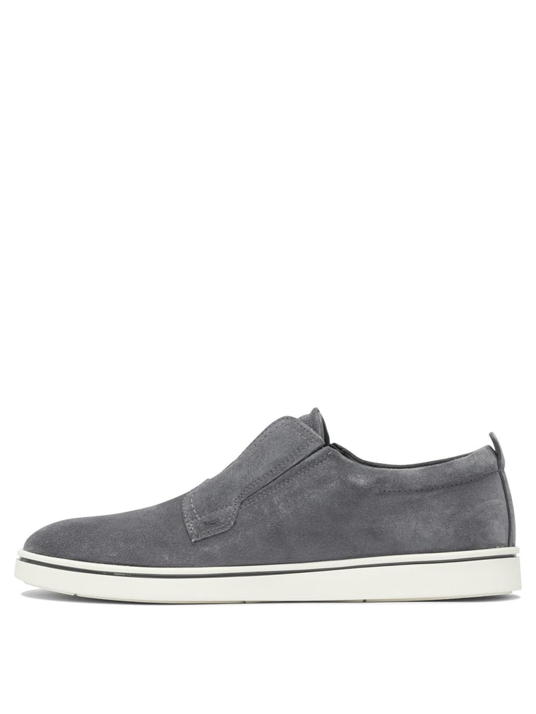grey rubber loafers by Selfnex