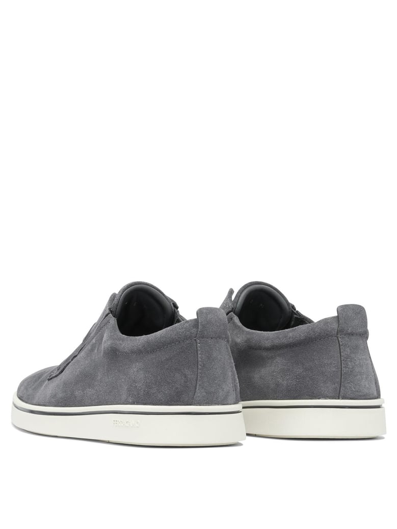 grey rubber loafers by Selfnex