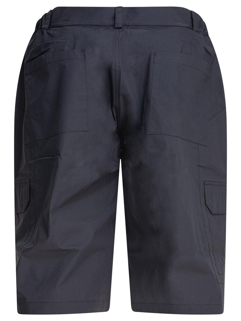 grey cotton shorts by Selfnex
