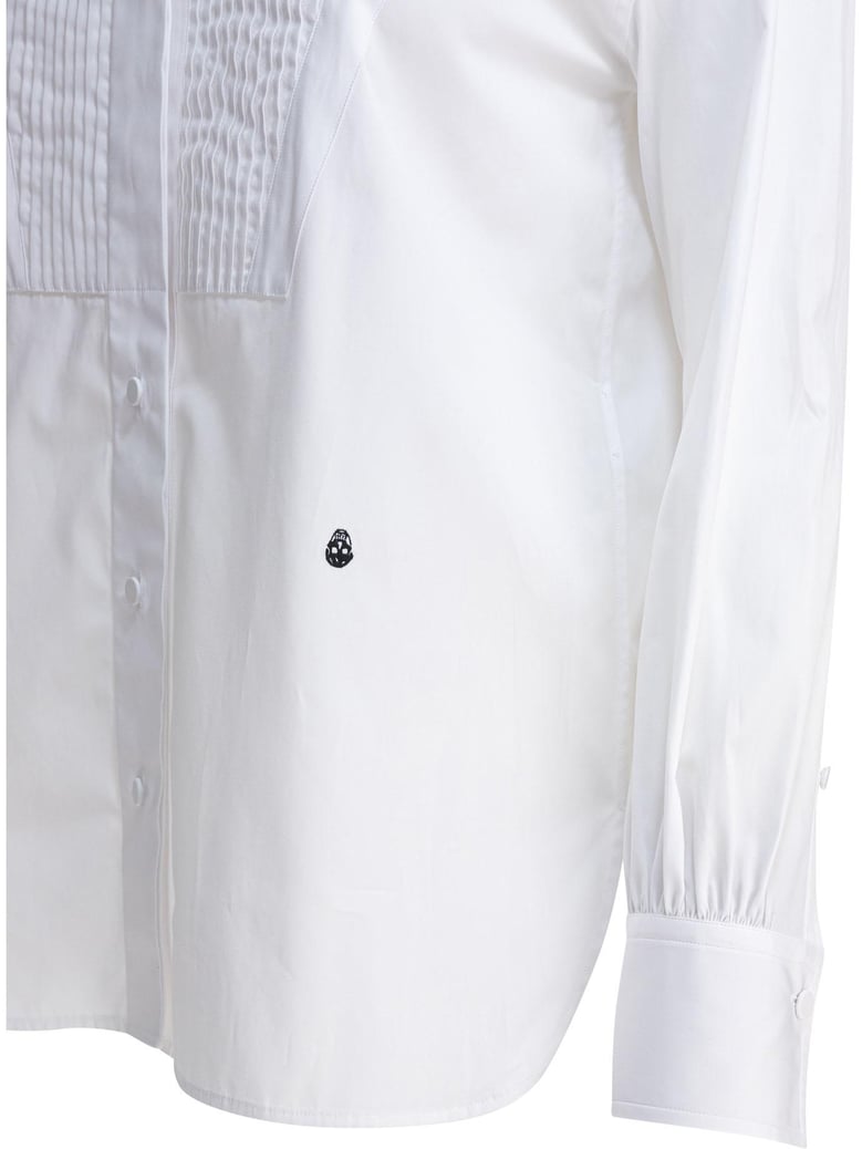 white cotton shirt by Selfnex