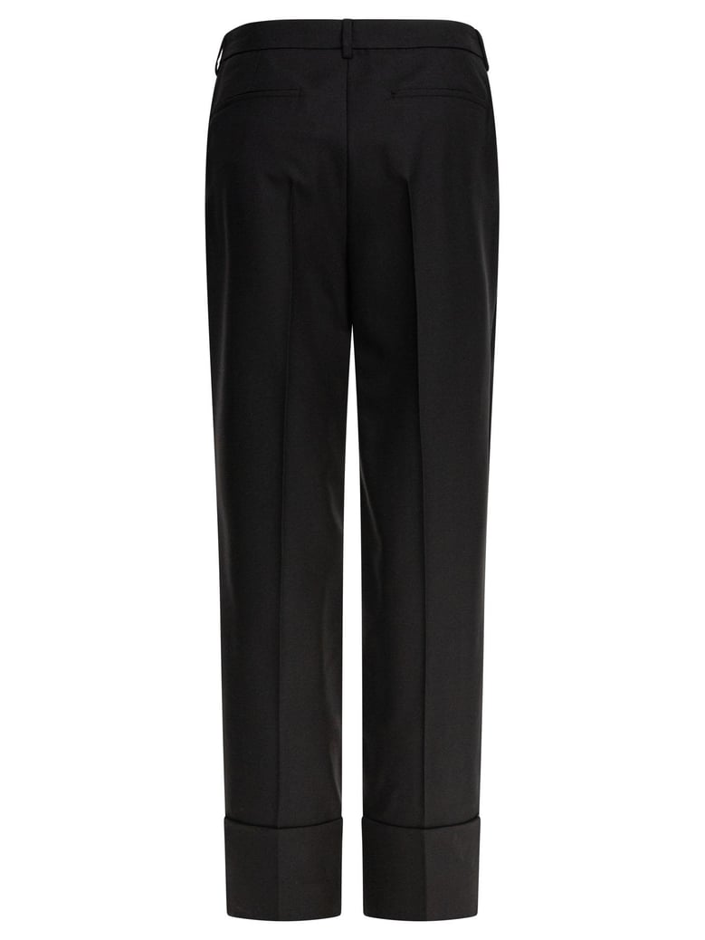 black wool trousers by Selfnex