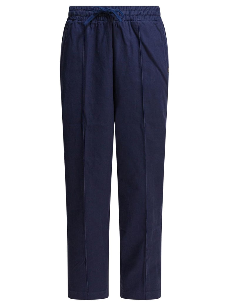 blue cotton trousers by Selfnex