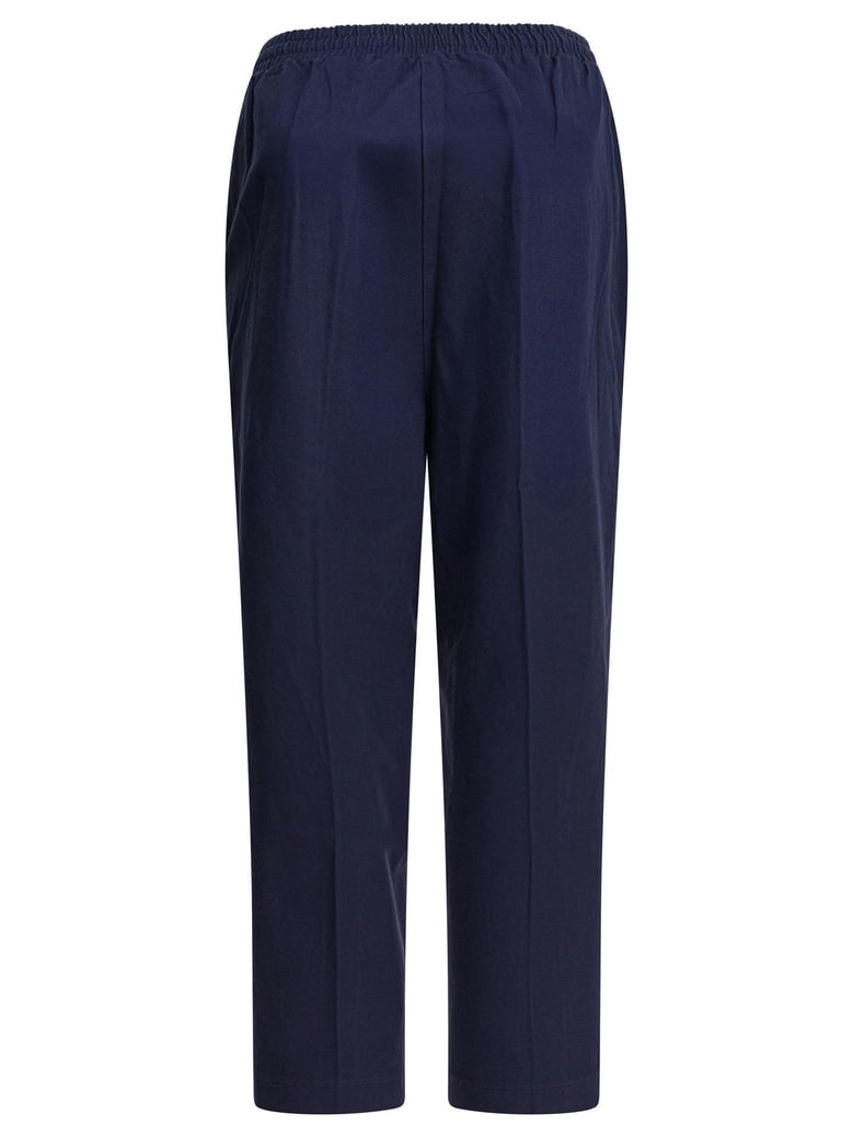 blue cotton trousers by Selfnex
