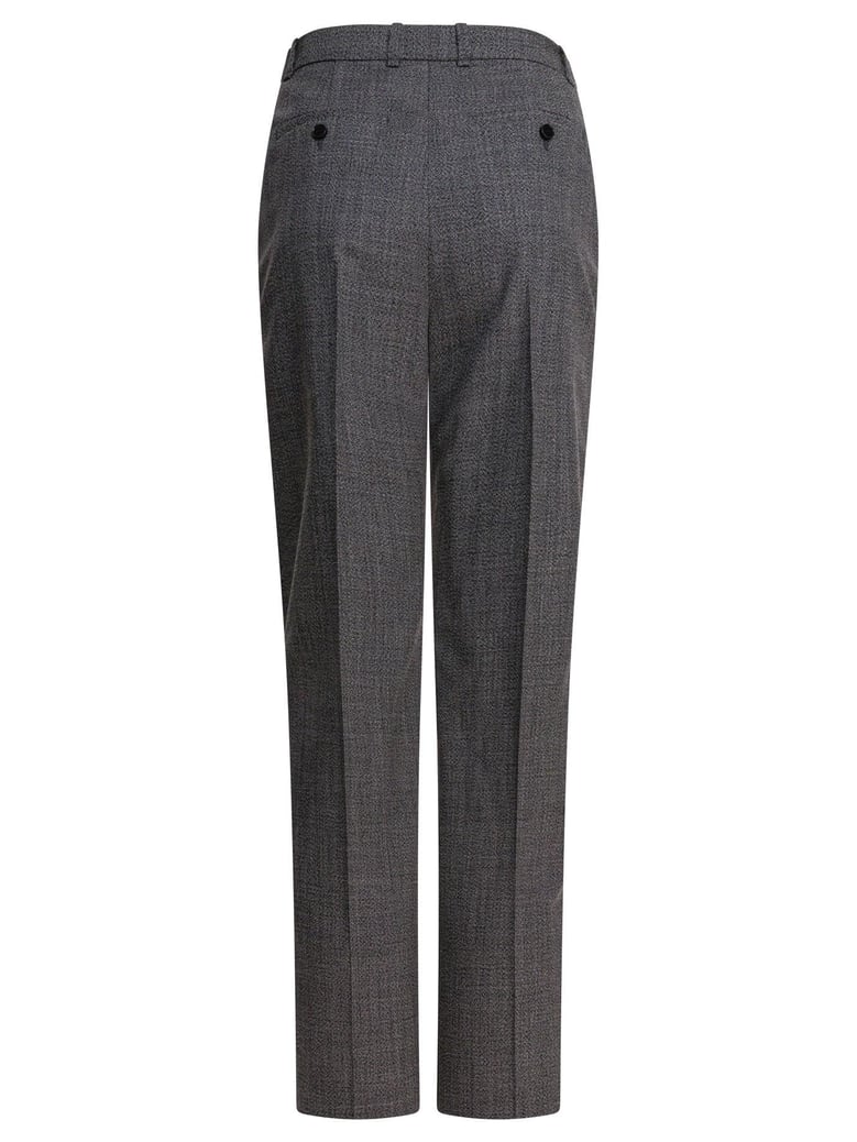grey wool pants by Selfnex