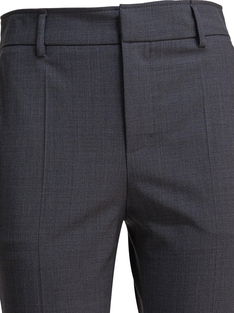 grey wool pants by Selfnex