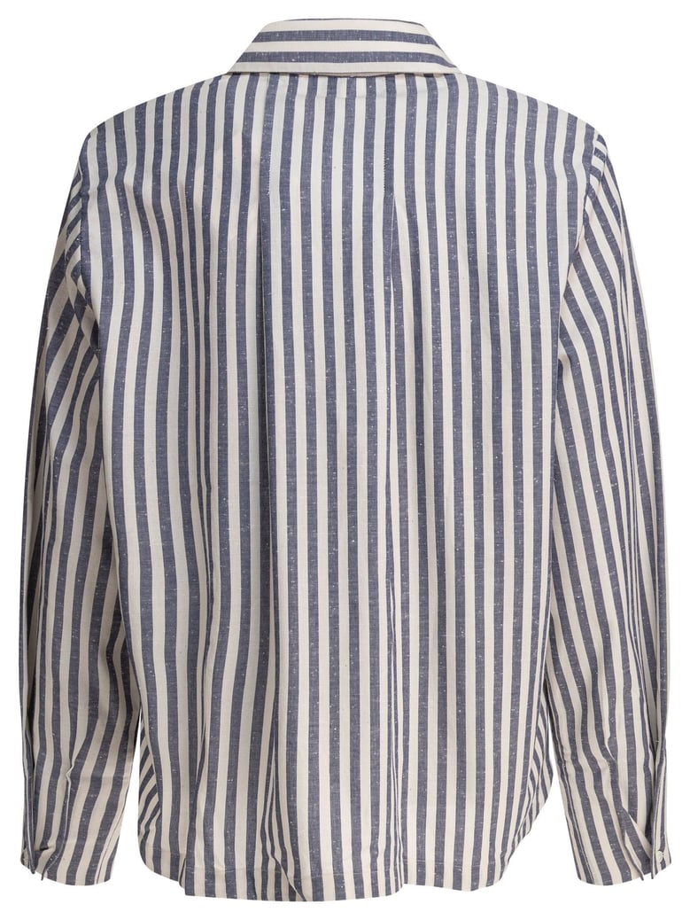 blue cotton shirt by Selfnex