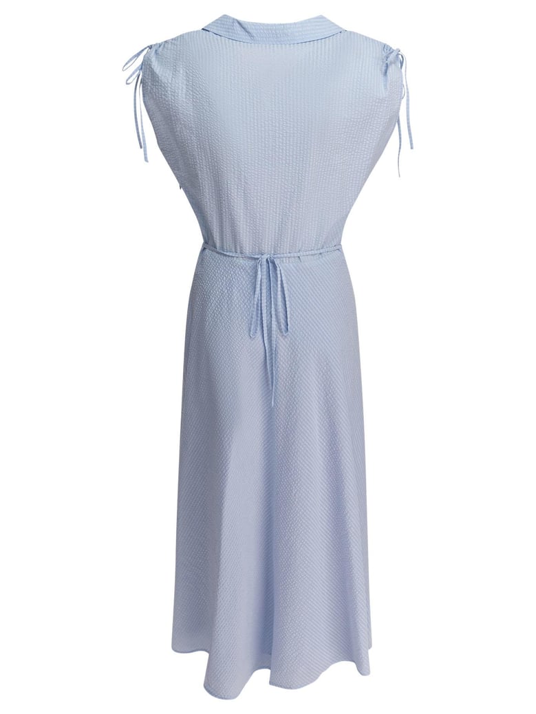 light blue cotton dress by Selfnex