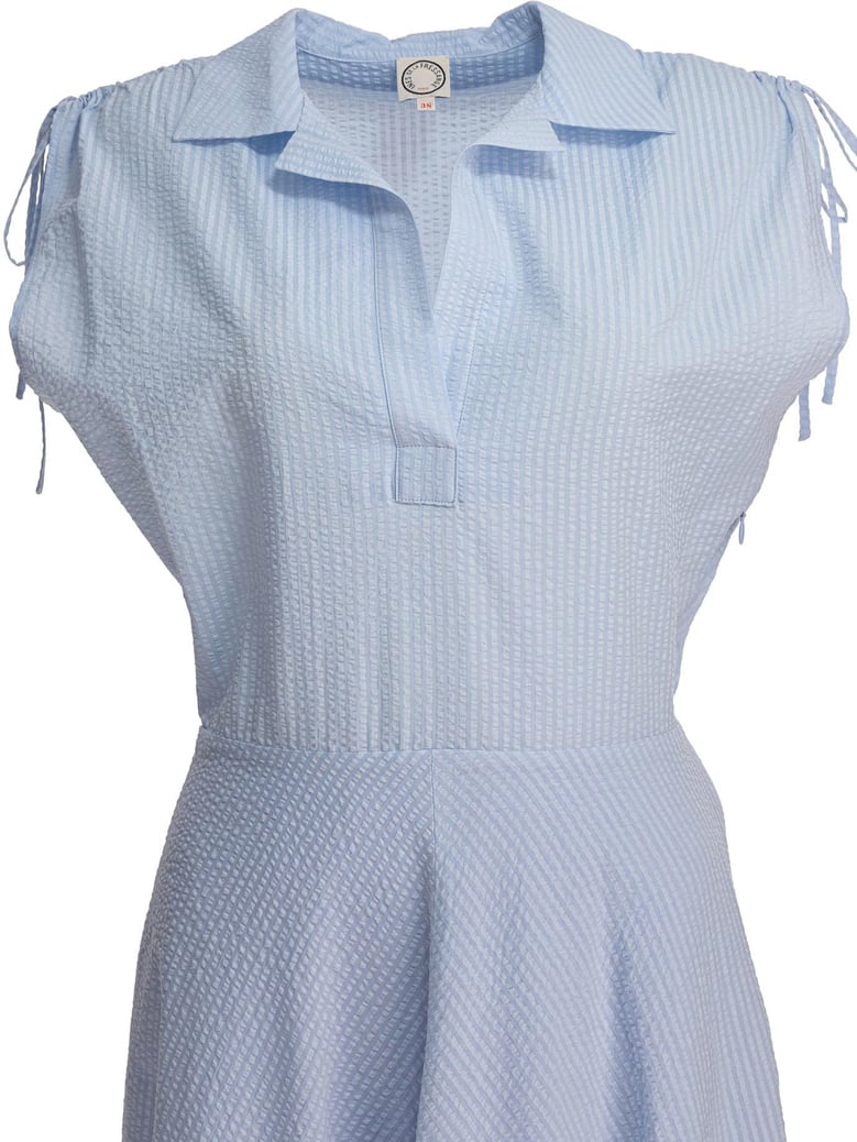 light blue cotton dress by Selfnex
