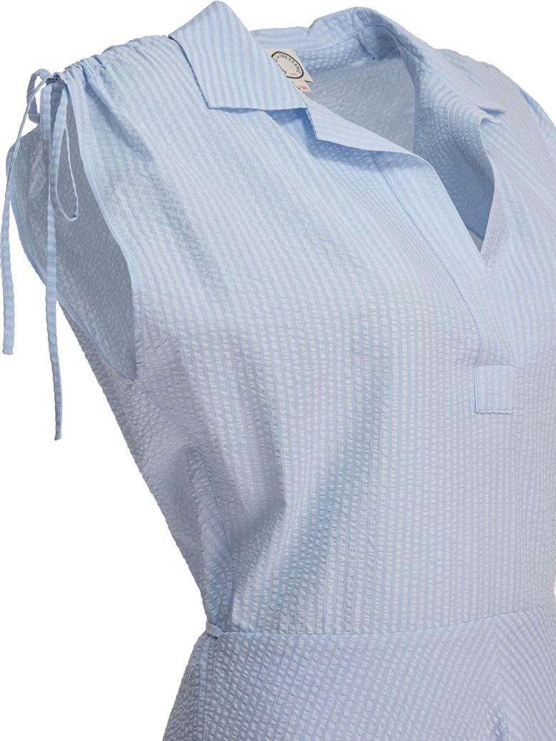 light blue cotton dress by Selfnex