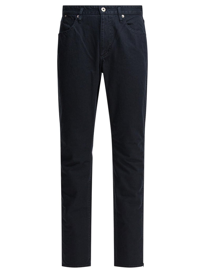 blue cotton trousers by Selfnex