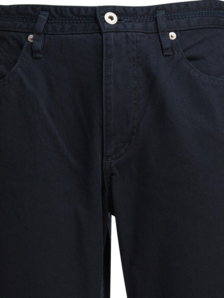 blue cotton trousers by Selfnex