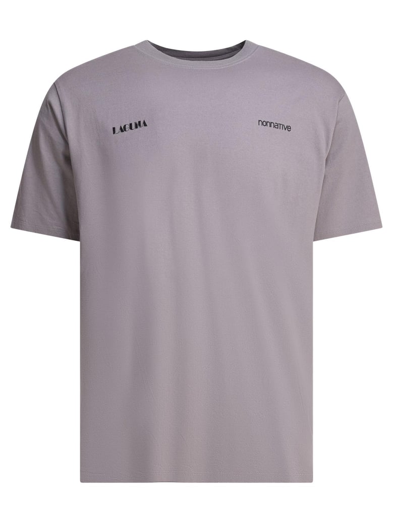 beige cotton t-shirt by Selfnex