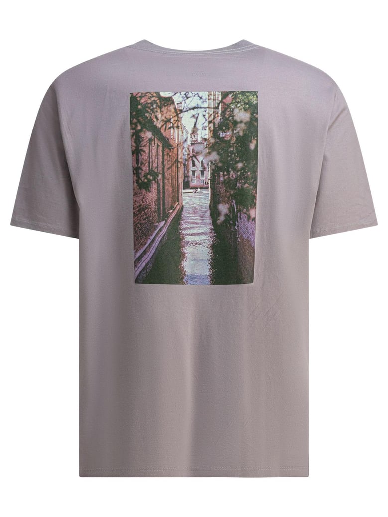 beige cotton t-shirt by Selfnex