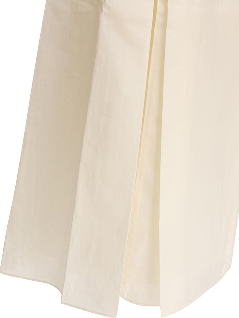 white silk skirt by Selfnex